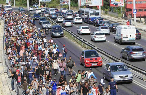 Различные мнения мировой общественности о миграционном кризисе в Европе